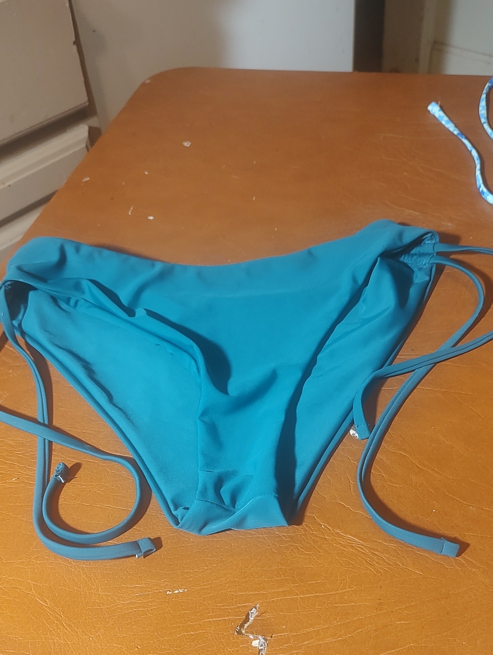 Zaful Teal Tie-Side Women’s Bikini Bottom New